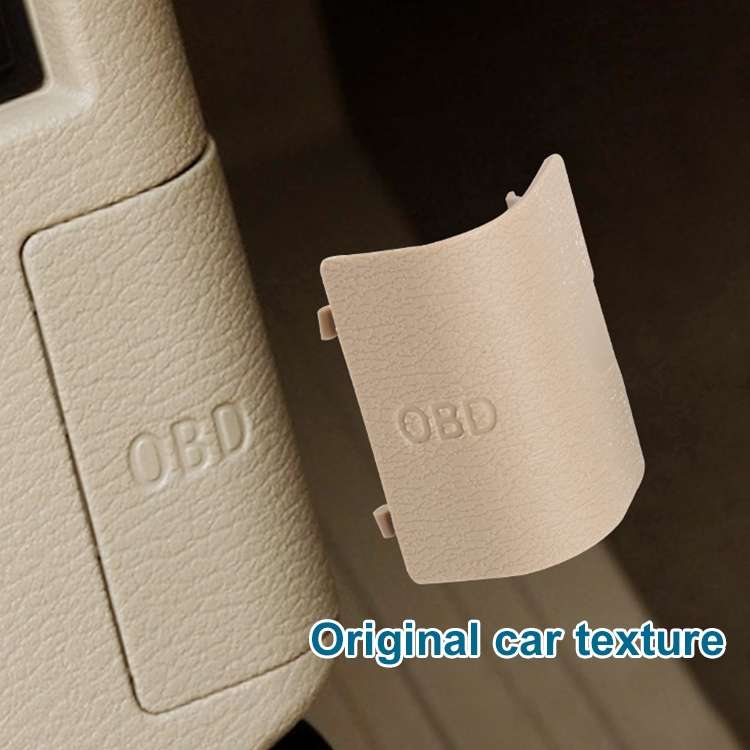 Car Diagnostic Plug Cover OBD Panel Decorative Cover 51437147538 for BMW E90 2005-2012(Black)