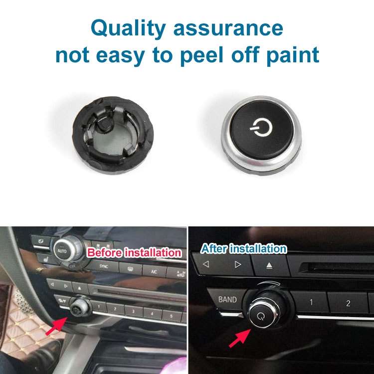 Car Radio Switch Button CD Player Volume Knob 64119350272 for BMW F10