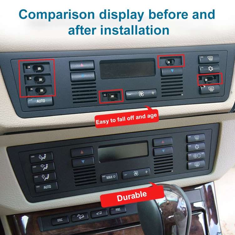 Car Air Conditioner Key Switch for BMW X5