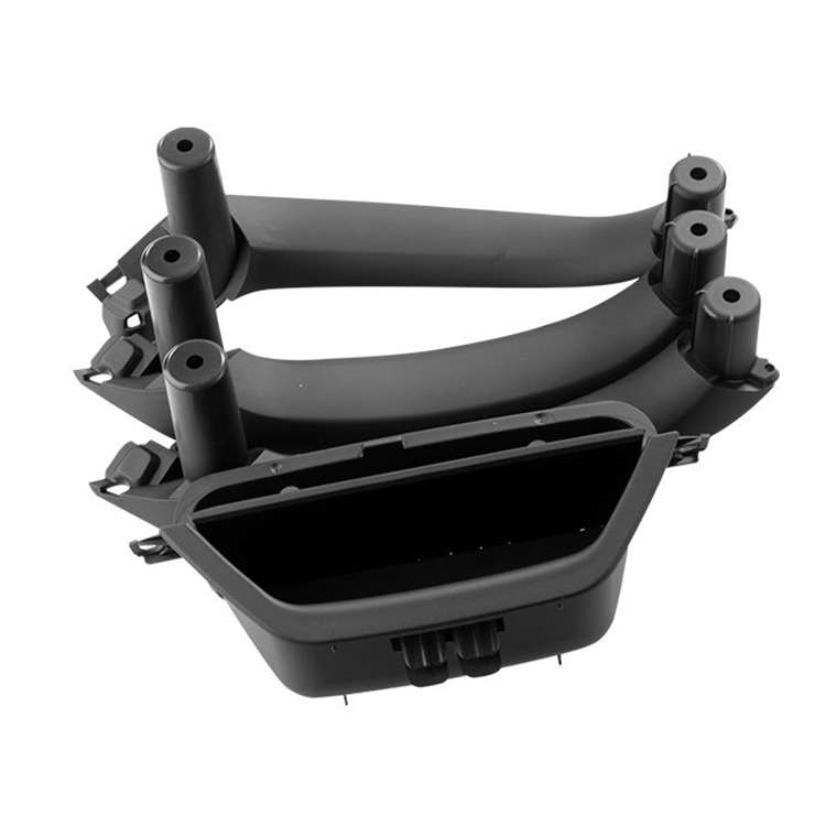 Car Front Right Inside Doors Handle Pull Trim Cover 5141 7394 519-1 for BMW X3 X4, Left Driving (Bla