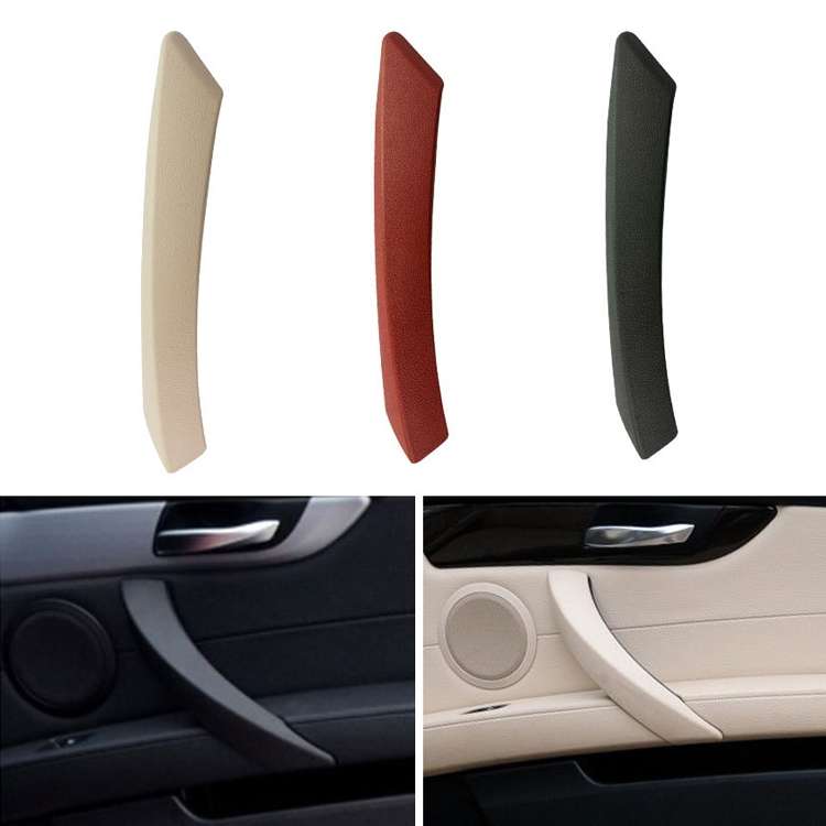 Car Inside Doors Handle Pull Trim Cover 51419186731 for BMW Z4, Left Driving(Black)
