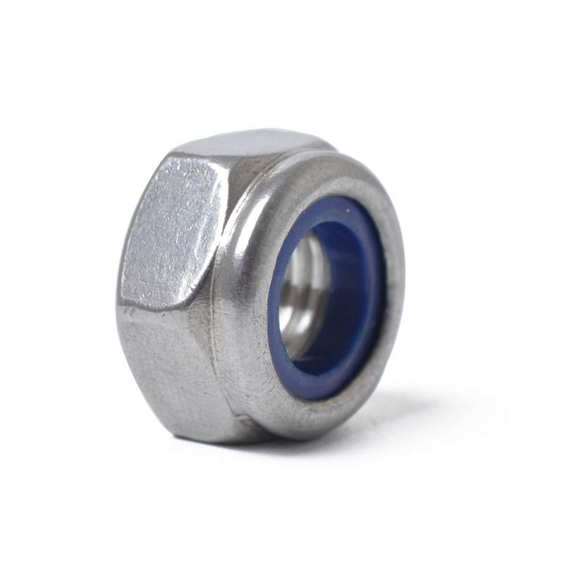 60 PCS Car 304 Stainless Steel Lock Nuts Nylon Insert Locknut Kit M3-M10