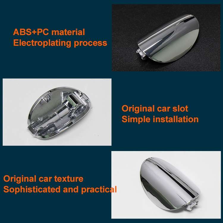 Car Outside Door Handle Covering Cap 51217431945 for BMW mini F55, Left Driving(Original Style)