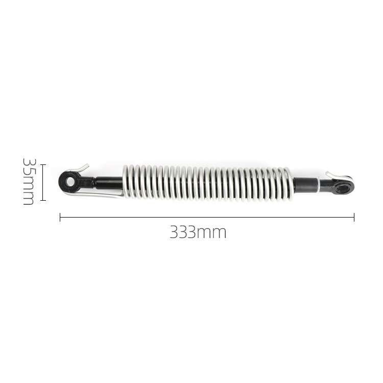 Car Right Side Trunk Lid Lift Support Shock with Tension Spring Lid for BMW E60 2002-2010, Left Driv