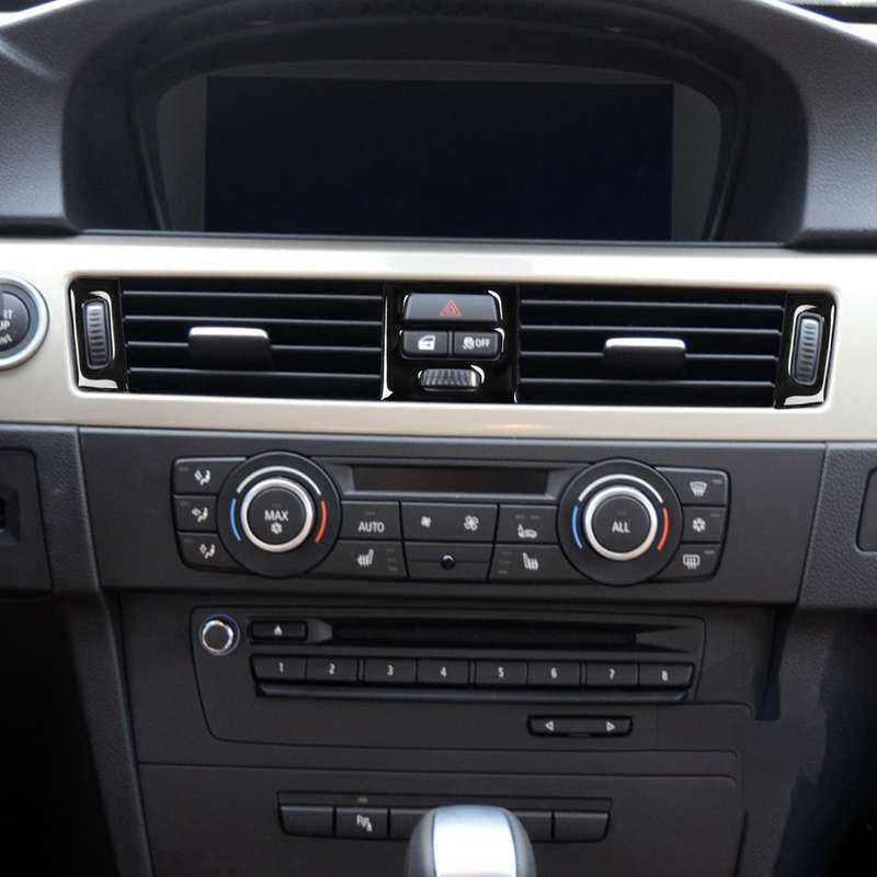 For BMW 3 Series E90/E92/E93 2005-2012 5pcs High Profile Car Air Conditioner Air Outlet Decorative S
