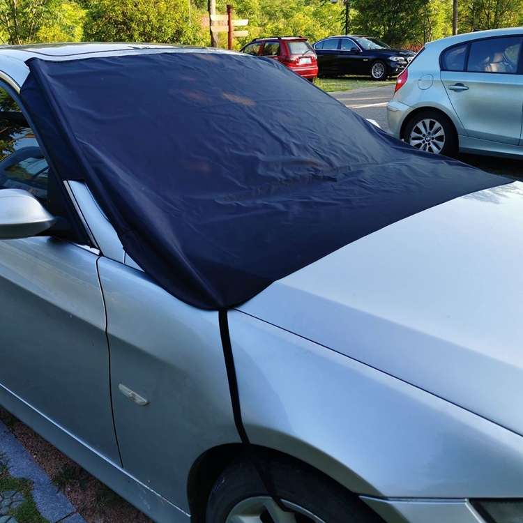 Car Folding Sunshade Front Gear Oxford Cloth Brace Snow Cover, Size: 162cm x 100cm