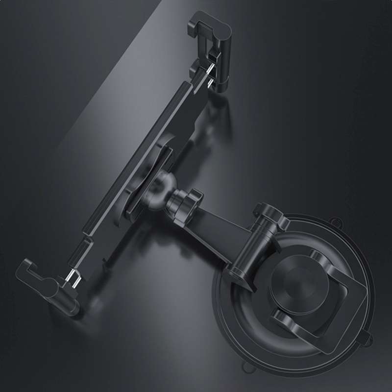 Car Dashboard Tablet Holder PU Suction Cup Windshield Bracket