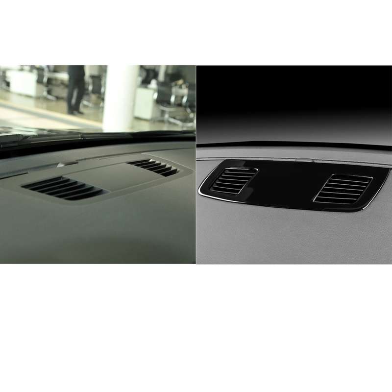For BMW 3 Series E90 2005-2012 Car Instrument Large Air Outlet Panel Decorative Sticker, Left and Ri
