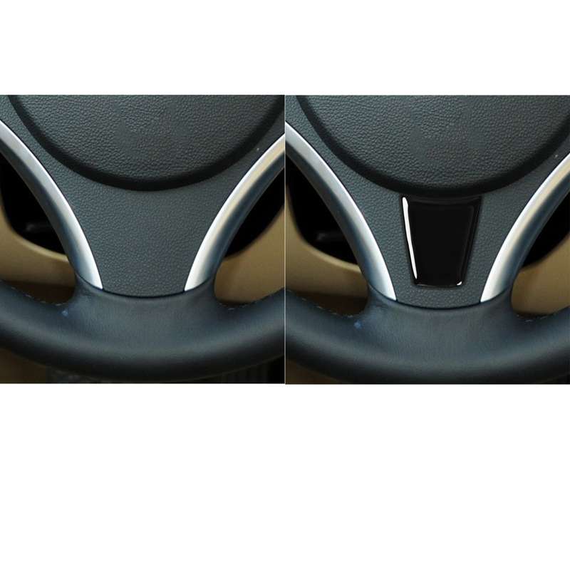 For BMW 3 Series E90 2005-2012 Car Steering Wheel Big Type A Decorative Sticker, Left and Right Driv