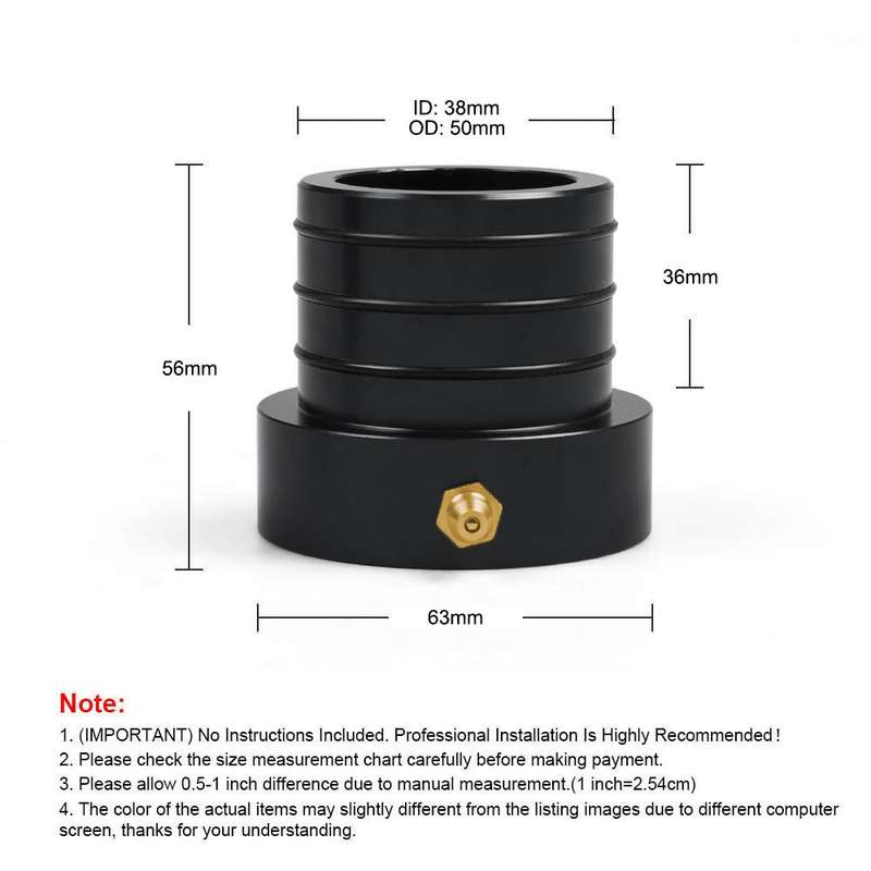 For Jeep Wrangler JK TJ Dana 30/44 Car Modification Front inner Outer Shaft Tube Seal Kit (Black)