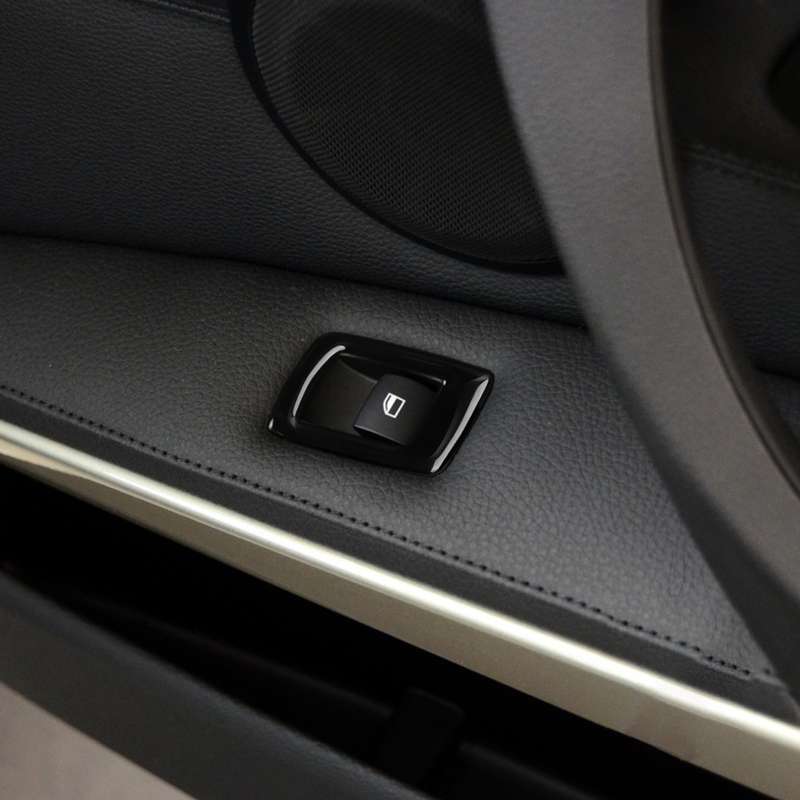 For BMW 3 Series E90/320i/325i 2005-2012 Car Left Drive Window Lifting Panel with Folding Key Decora