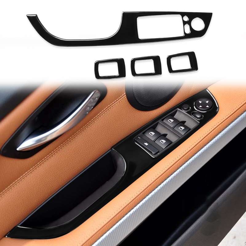 For BMW 3 Series E90/320i/325i 2005-2012 Car Left Drive Window Lifting Panel with Folding Key Decora