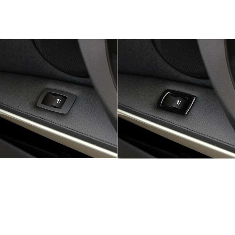For BMW 3 Series E90/320i/325i 2005-2012 Car Left Drive Window Lifting Panel with Folding Key Decora