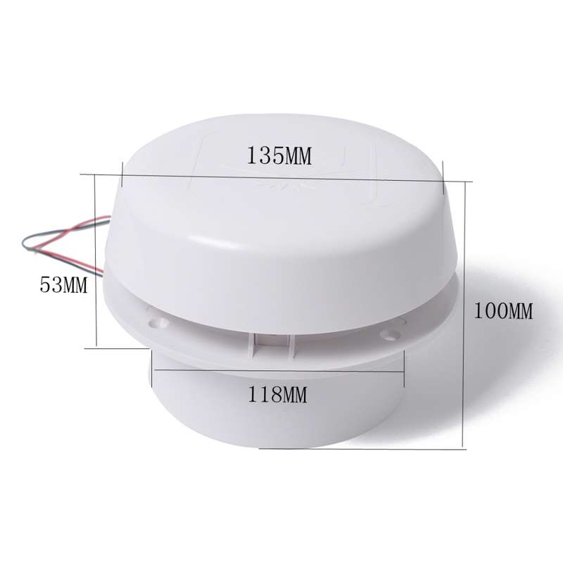 Mushroom Shape 12V White Volt RV Roof Mute Air Vent Fan Camper Travel Trailer