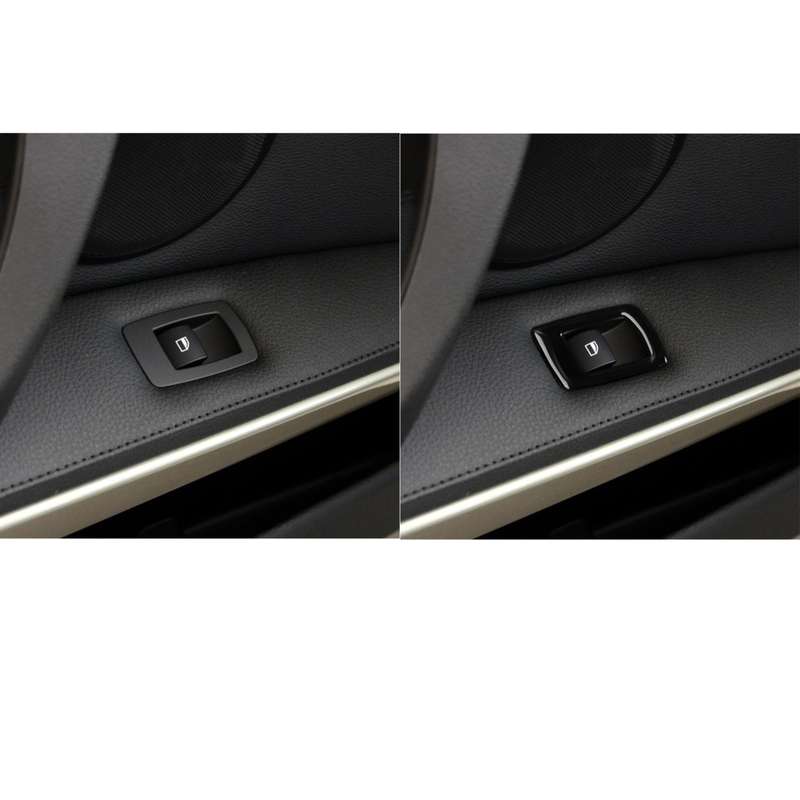 For BMW 3 Series E90/320i/325i 2005-2012 Car Right Drive Window Lifting Panel with Folding Key Decor