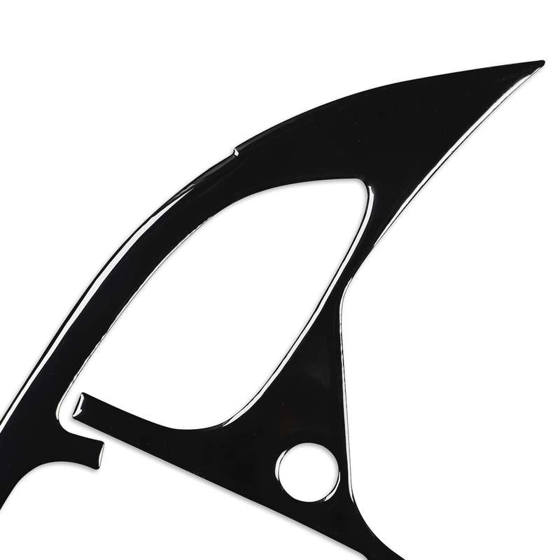 For Chevrolet Corvette C7 2014-2019 Car Left + Middle Air Outlet Panel Decorative Sticker, Left Driv