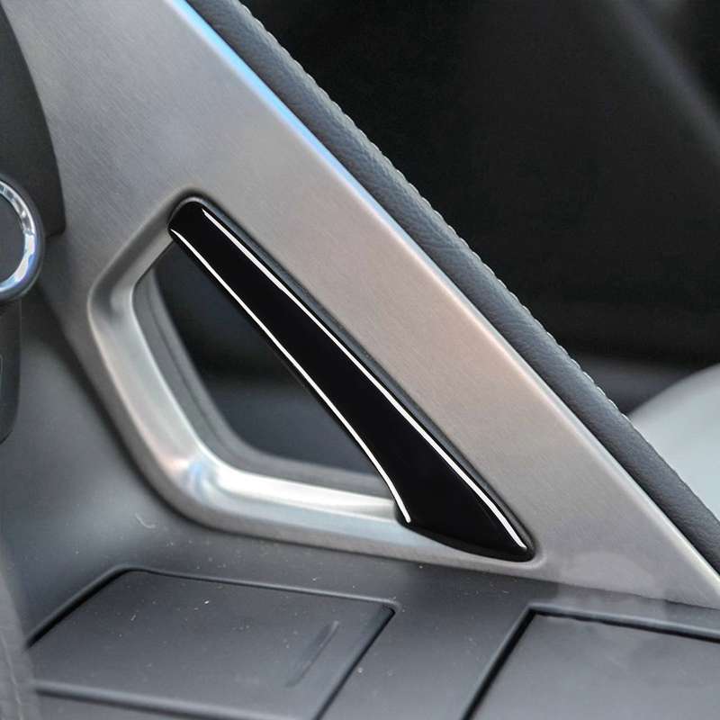 For Chevrolet Corvette C7 2014-2019 5 in 1 Car Central Handle Both Side Decorative Sticker, Left Dri