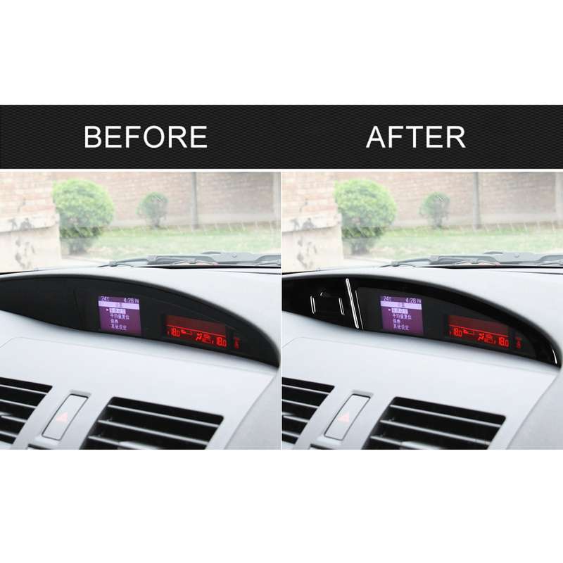 For Mazda 3 Axela 2010-2013 Car Central Display Screen with USB Decorative Sticker, Left Drive