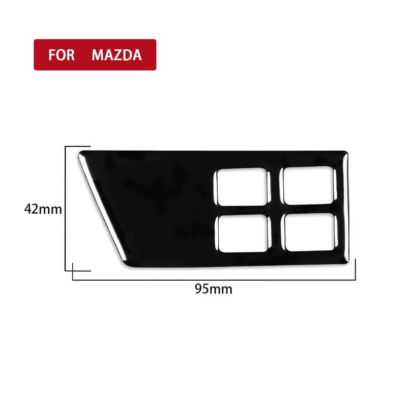 For Mazda 3 Axela 2010-2013 Car Headlight Switch Decorative Sticker, Left Drive