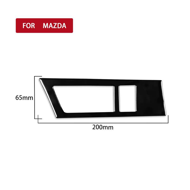 For Mazda 3 Axela 2010-2013 Car Headlight Switch Panel Decorative Sticker, Left Drive