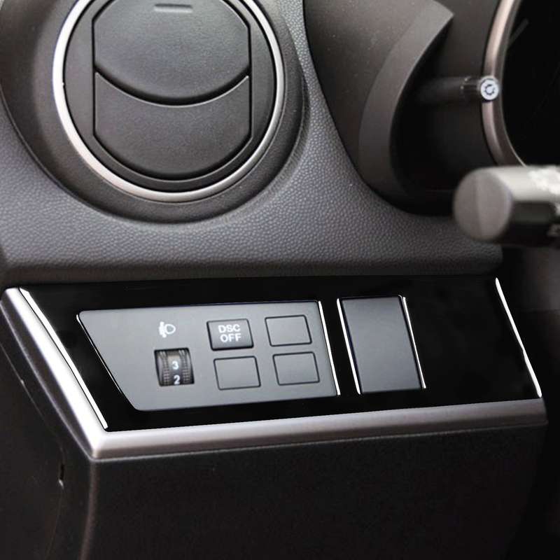 For Mazda 3 Axela 2010-2013 Car Headlight Switch Panel Decorative Sticker, Left Drive