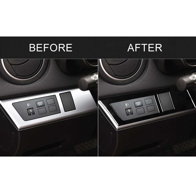 For Mazda 3 Axela 2010-2013 Car Headlight Switch Panel Decorative Sticker, Left Drive