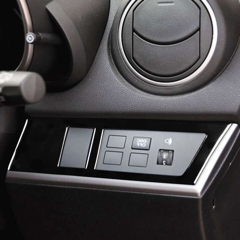 For Mazda 3 Axela 2010-2013 Car Headlight Switch Panel Decorative Sticker, Right Drive