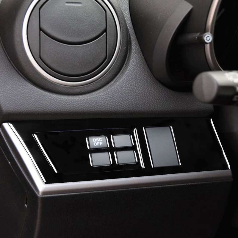 For Mazda 3 Axela 2010-2013 Car Headlight Switch Panel Set Decorative Sticker, Left Drive