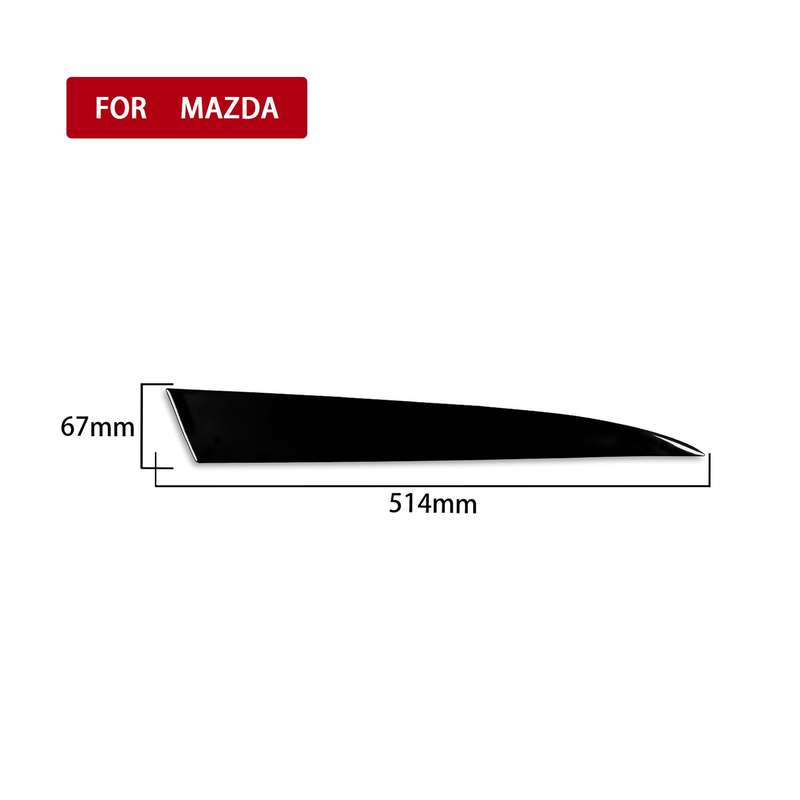 For Mazda 3 Axela 2010-2013 Car Glove Box Decorative Sticker, Right Drive