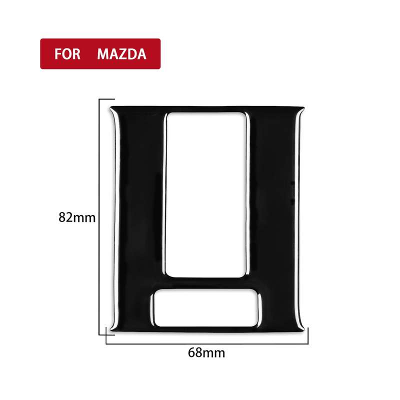 For Mazda 3 Axela 2010-2013 Car Emergency Light Switch B Decorative Sticker, Left and Right Drive Un