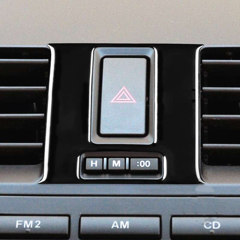 For Mazda 3 Axela 2010-2013 Car Emergency Light Switch B Decorative Sticker, Left and Right Drive Un