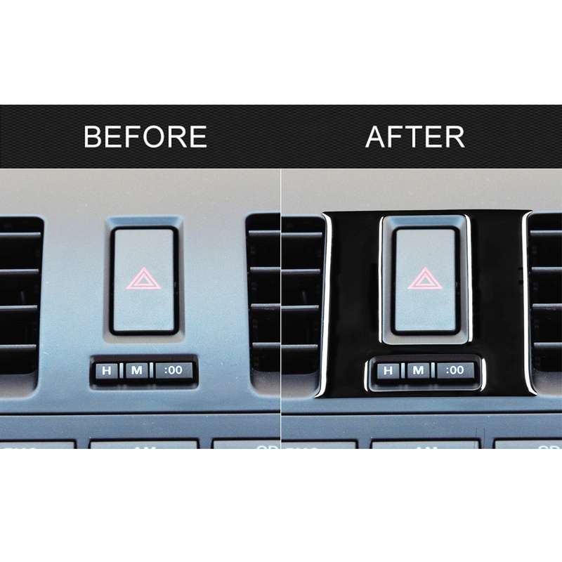 For Mazda 3 Axela 2010-2013 Car Emergency Light Switch B Decorative Sticker, Left and Right Drive Un