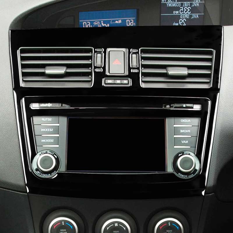 For Mazda 3 Axela 2010-2013 5 in 1 Car Central Control Navigation Set A Decorative Sticker, Right Dr