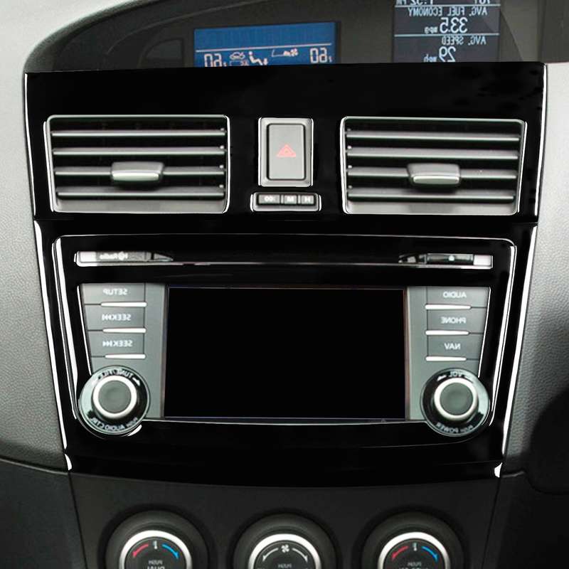 For Mazda 3 Axela 2010-2013 5 in 1 Car Central Control Navigation Set B Decorative Sticker, Right Dr