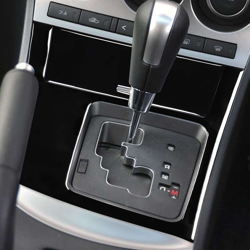 For Mazda 3 Axela 2010-2013 2 in 1 Car Gear Frame Set A Decorative Sticker, Right Drive