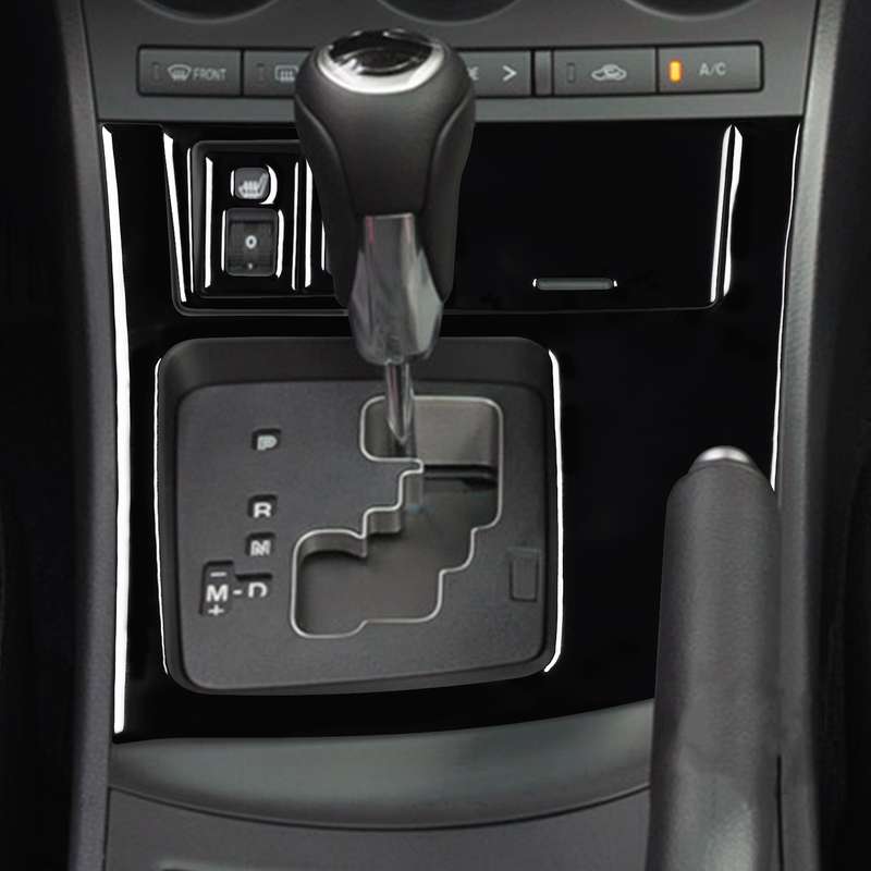 For Mazda 3 Axela 2010-2013 5 in 1 Car Gear Frame Set B Decorative Sticker, Left Drive
