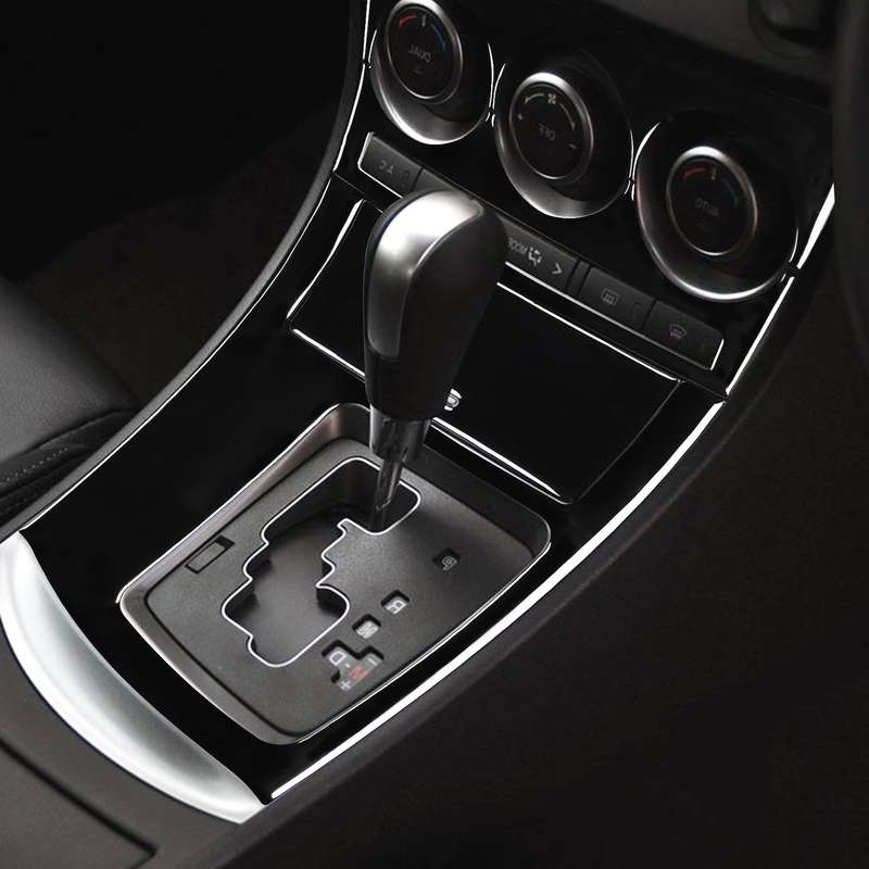 For Mazda 3 Axela 2010-2013 4 in 1 Car AC Gear Frame Set A Decorative Sticker, Right Drive