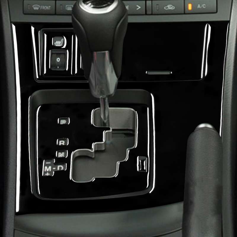 For Mazda 3 Axela 2010-2013 7 in 1 Car Gear Panel Set B Decorative Sticker, Left Drive