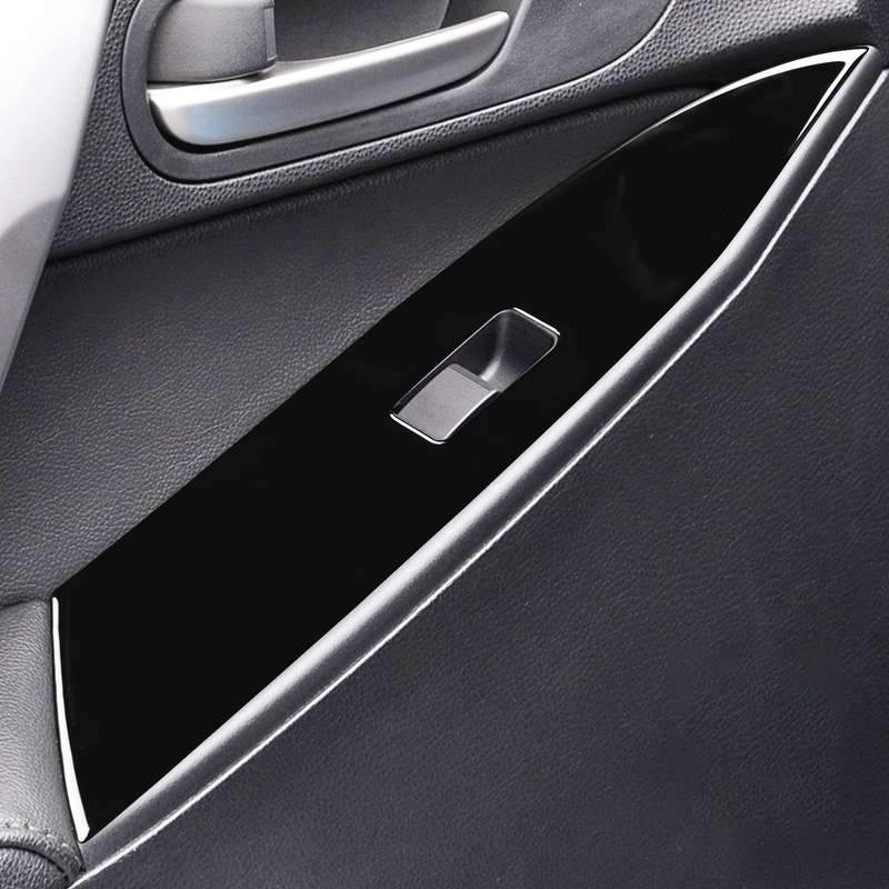 For Mazda 3 Axela 2010-2013 4 in 1 Car Window Lift Panel Decorative Sticker, Right Drive