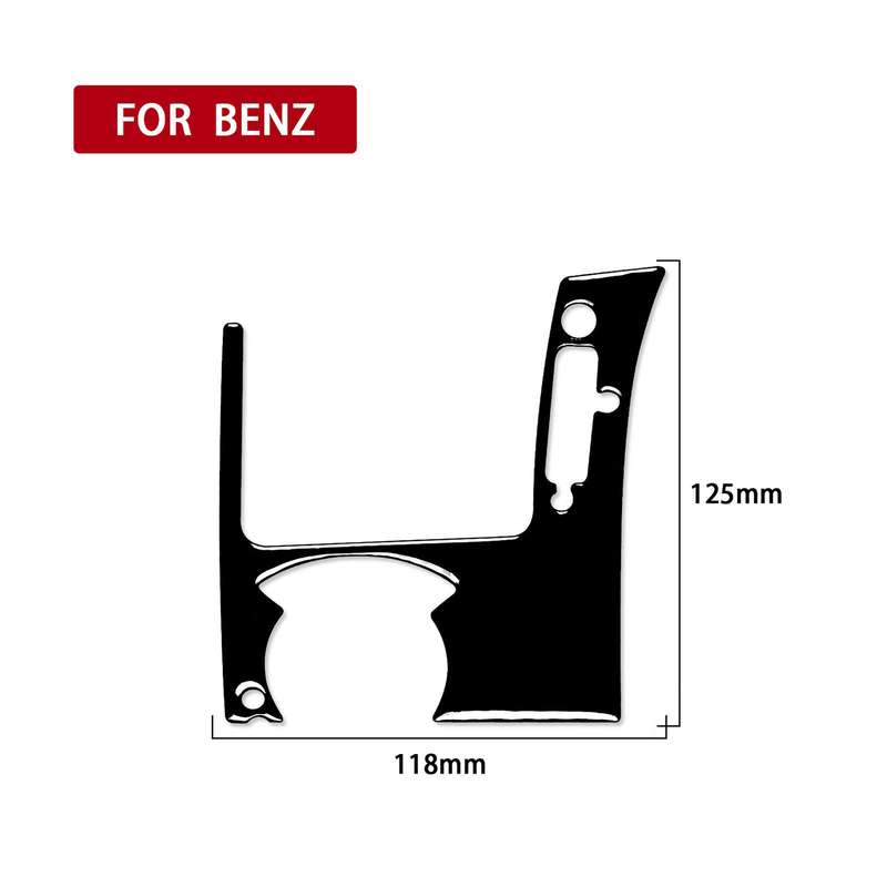 For Mercedes-Benz E-Class W210 1996-2002 Car Driver Side Air Outlet Decorative Sticker, Left Drive