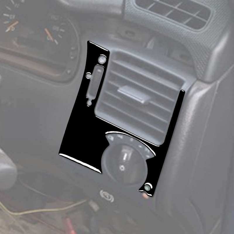 For Mercedes-Benz E-Class W210 1996-2002 Car Driver Side Air Outlet Decorative Sticker, Right Drive