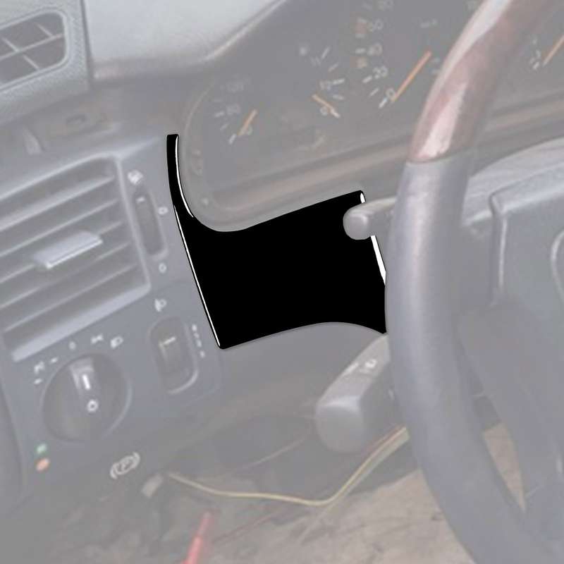 For Mercedes-Benz E-Class W210 1996-2002 Car Steering Wheel Left Decorative Sticker, Left Drive