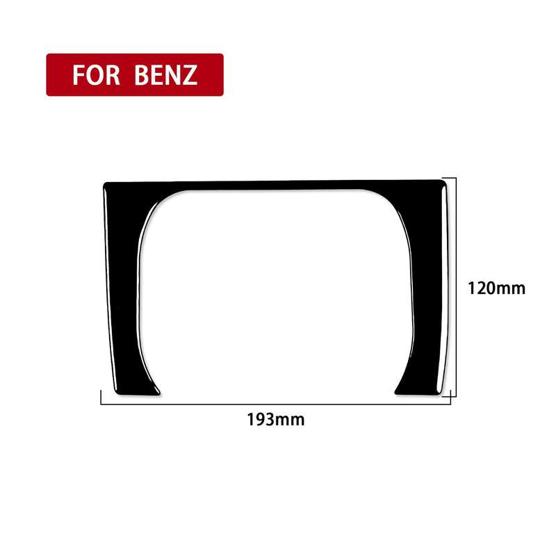 For Mercedes-Benz E-Class W210 1996-2002 Car Speedometer Below Decorative Sticker, Left Drive