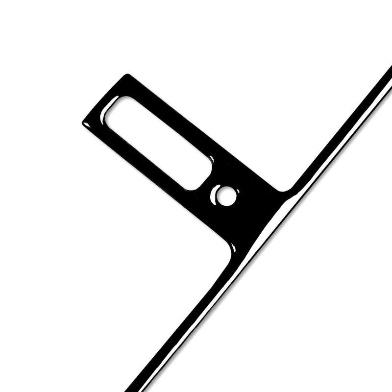 For Mercedes-Benz E-Class W210 1996-2002 Car Central AC Air Outlet Decorative Sticker, Left and Righ