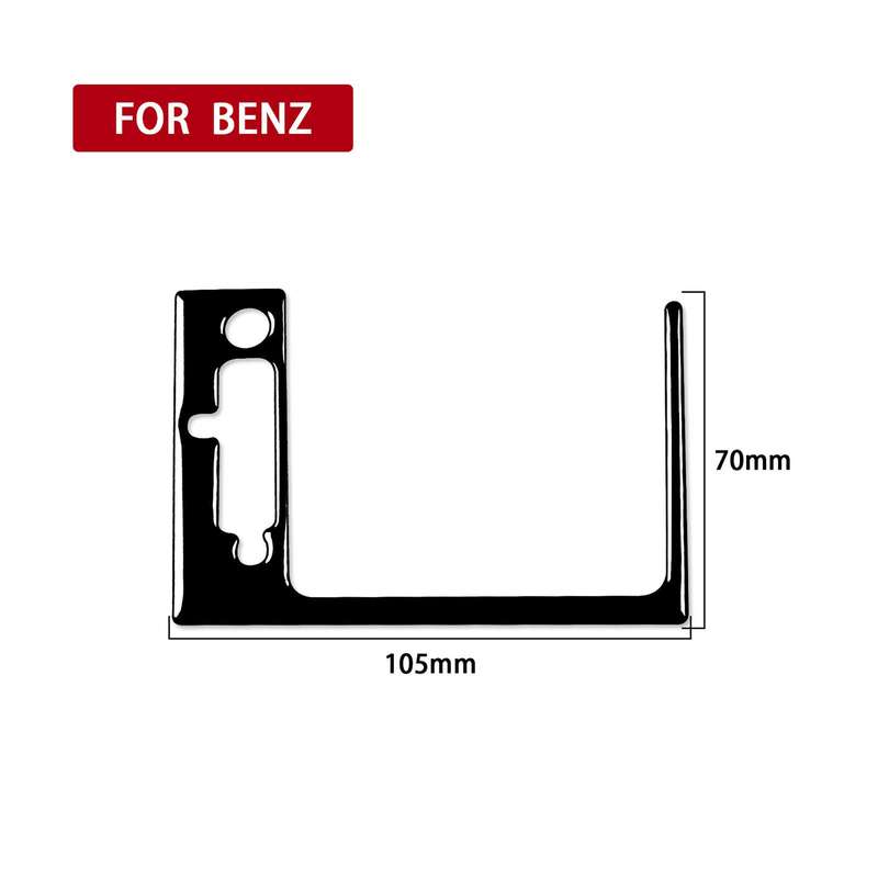 For Mercedes-Benz E-Class W210 1996-2002 Car Passenger AC Air Outlet Decorative Sticker, Left Drive