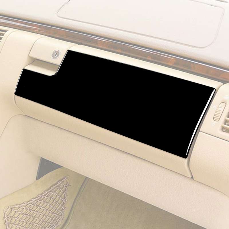 For Mercedes-Benz E-Class W210 1996-2002 Car Passenger Storage Box Decorative Sticker, Left Drive