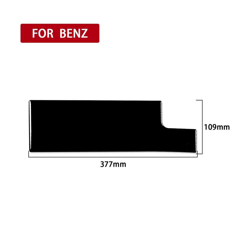 For Mercedes-Benz E-Class W210 1996-2002 Car Passenger Storage Box Decorative Sticker, Right Drive