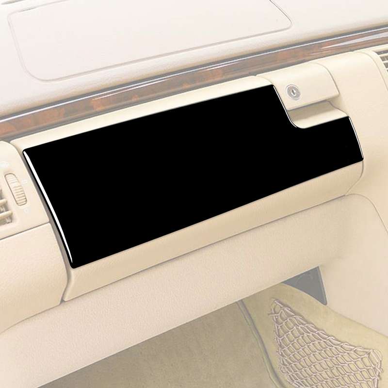For Mercedes-Benz E-Class W210 1996-2002 Car Passenger Storage Box Decorative Sticker, Right Drive