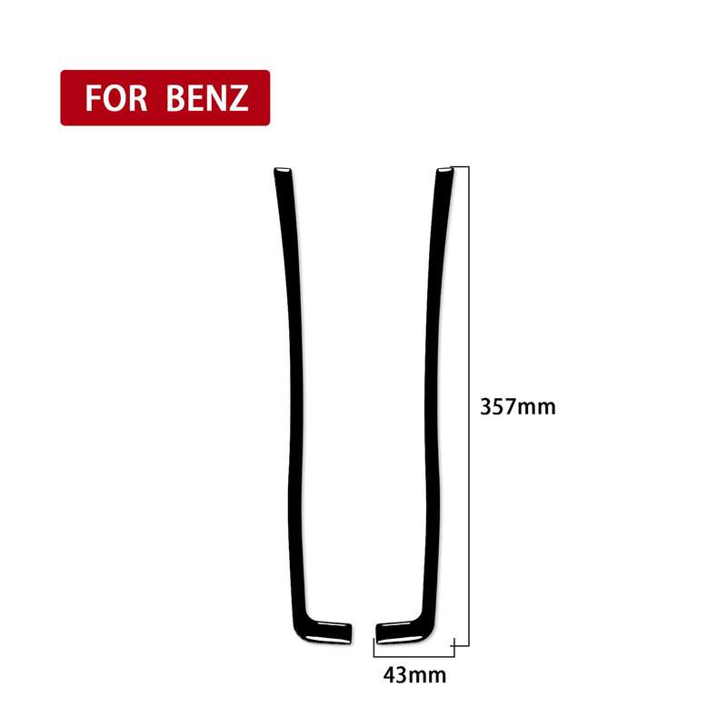 For Mercedes-Benz E-Class W210 1996-2002 Car Gear Decorative Sticker, Left and Right Drive Universal