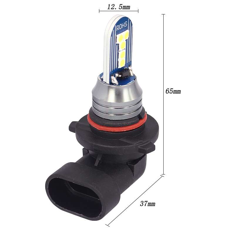1 Pair 9005 DC12V 7.8W Car LED Fog Light (Lime Green)
